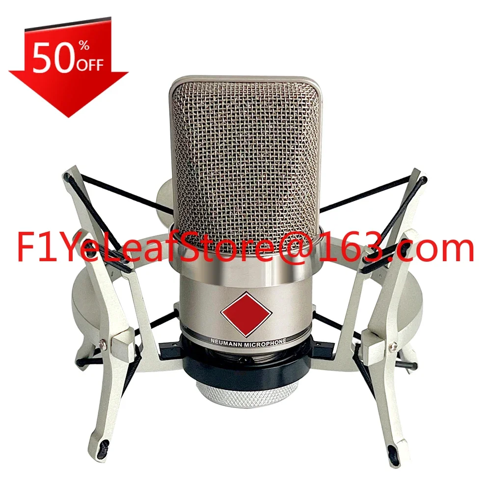 TLM 102 Professional Wired Metal Condenser Microphone Noise-Cancelling Studio Recording Live Broadcast Gaming Interview