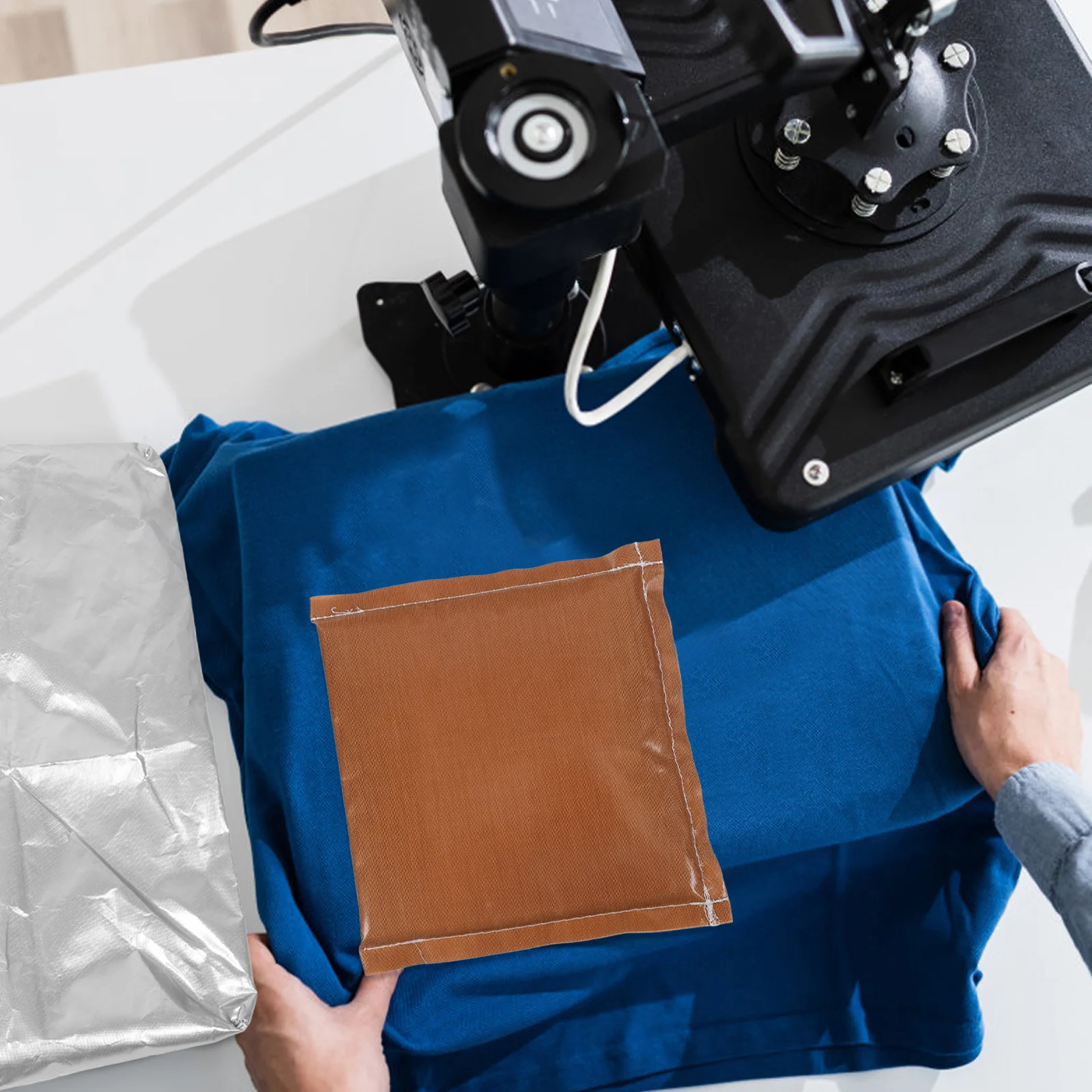 Heat Press Pillow High Temperature Resistant Durable Cotton Heat Transfer Mat Ironing Pad Pressing Pillow for DIY