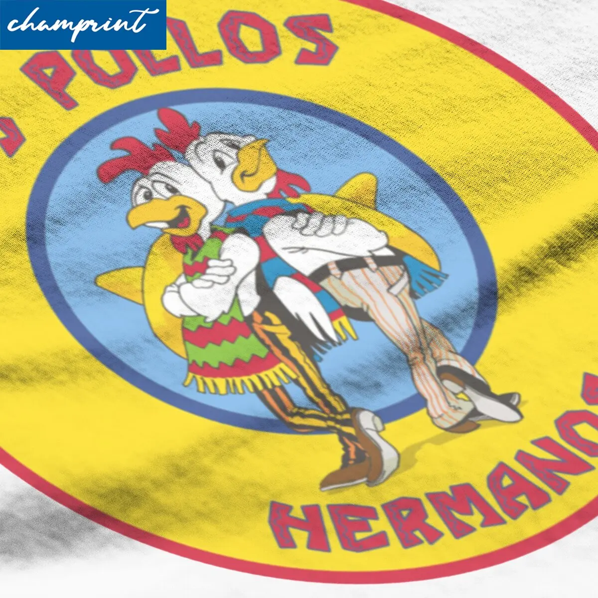 Casual Breakings Bads T-Shirt Men Crew Neck Cotton T Shirt Cute Chicken Brothers Short Sleeve Tees Unique Tops