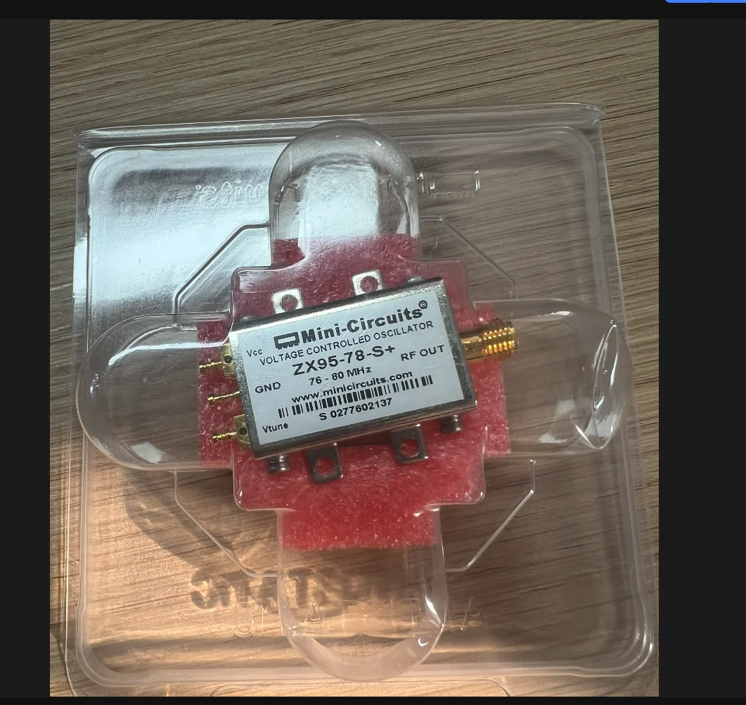 

[BELLA] Mini-Circuits ZX95-78-S+ 76-80MHZ voltage controlled oscillator SMA