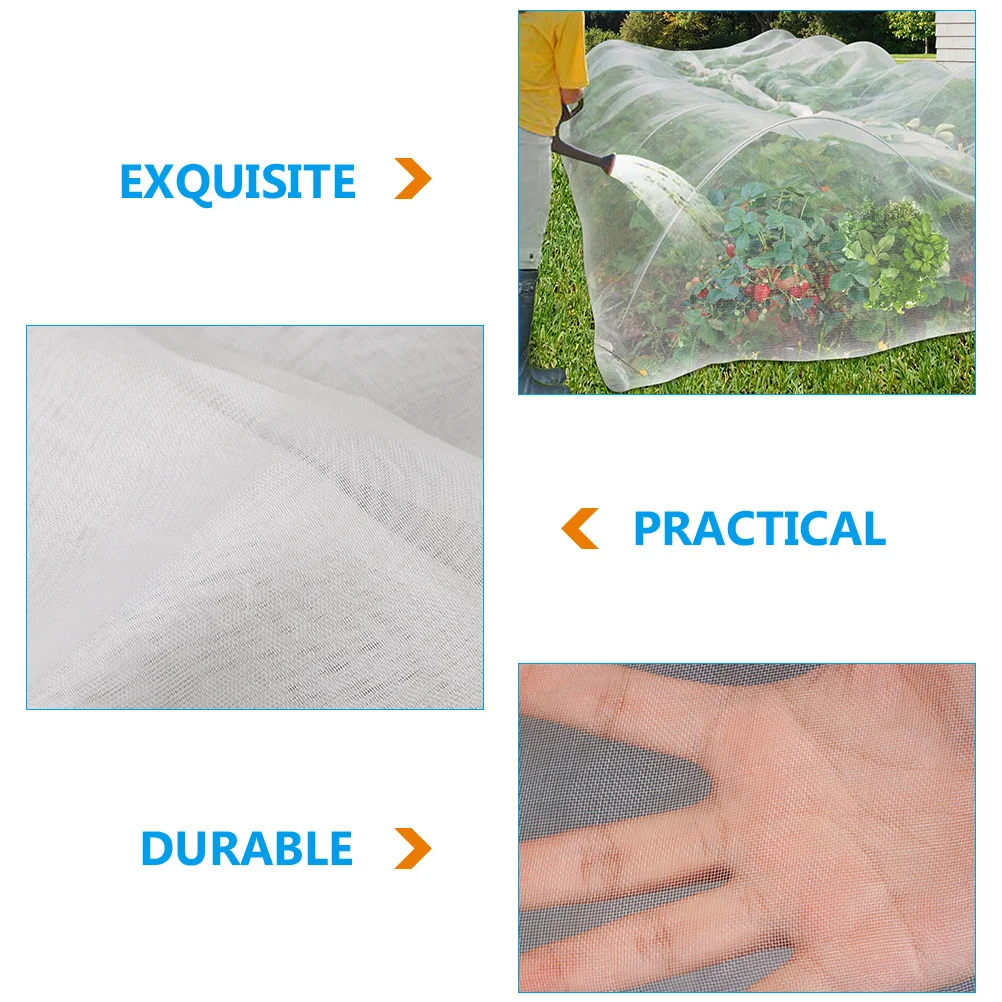 

Plants Anti Bird Net Green Netting Anti-hail for Garden Barrier Nets White Fruit