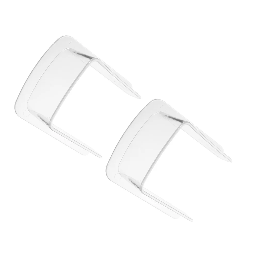 2 قطعة جرس الباب مقاوم للماء الغطاء الواقي غير نافذ للمطر التحكم في الوصول آلة غطاء لوحة المفاتيح في الهواء الطلق آلة الحضور #1