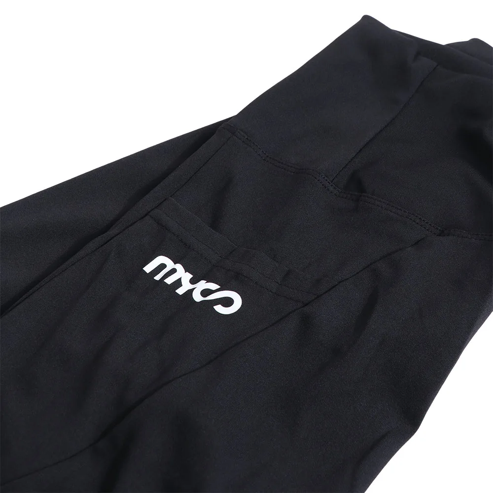 Soft High Waist Women Leggings with Pocket Tight Elastic Jogging Women's Capri Pants Breathable Seamless Shapewear Girl