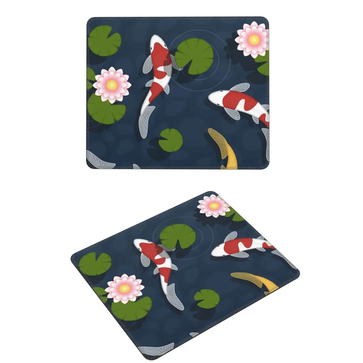 

Japanese Koi Fish Pond Mouse Pad Computer Keyboard Mouse Mat Gamer Laptop Desk Mat Office Accessories Table Mats