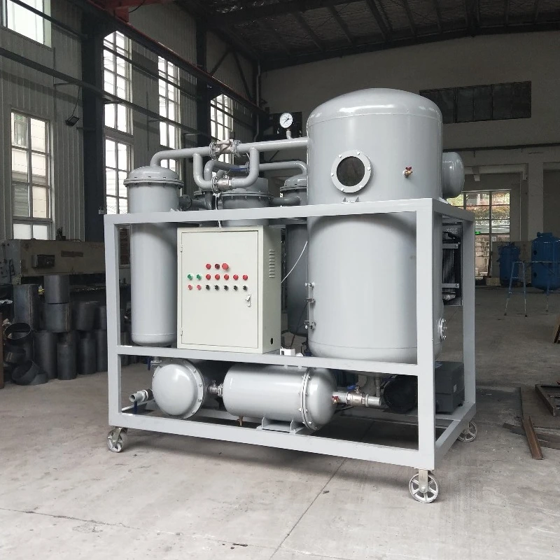 Vacuum Oil Water Separator Steam Turbine Oil Centrifuge Purifier