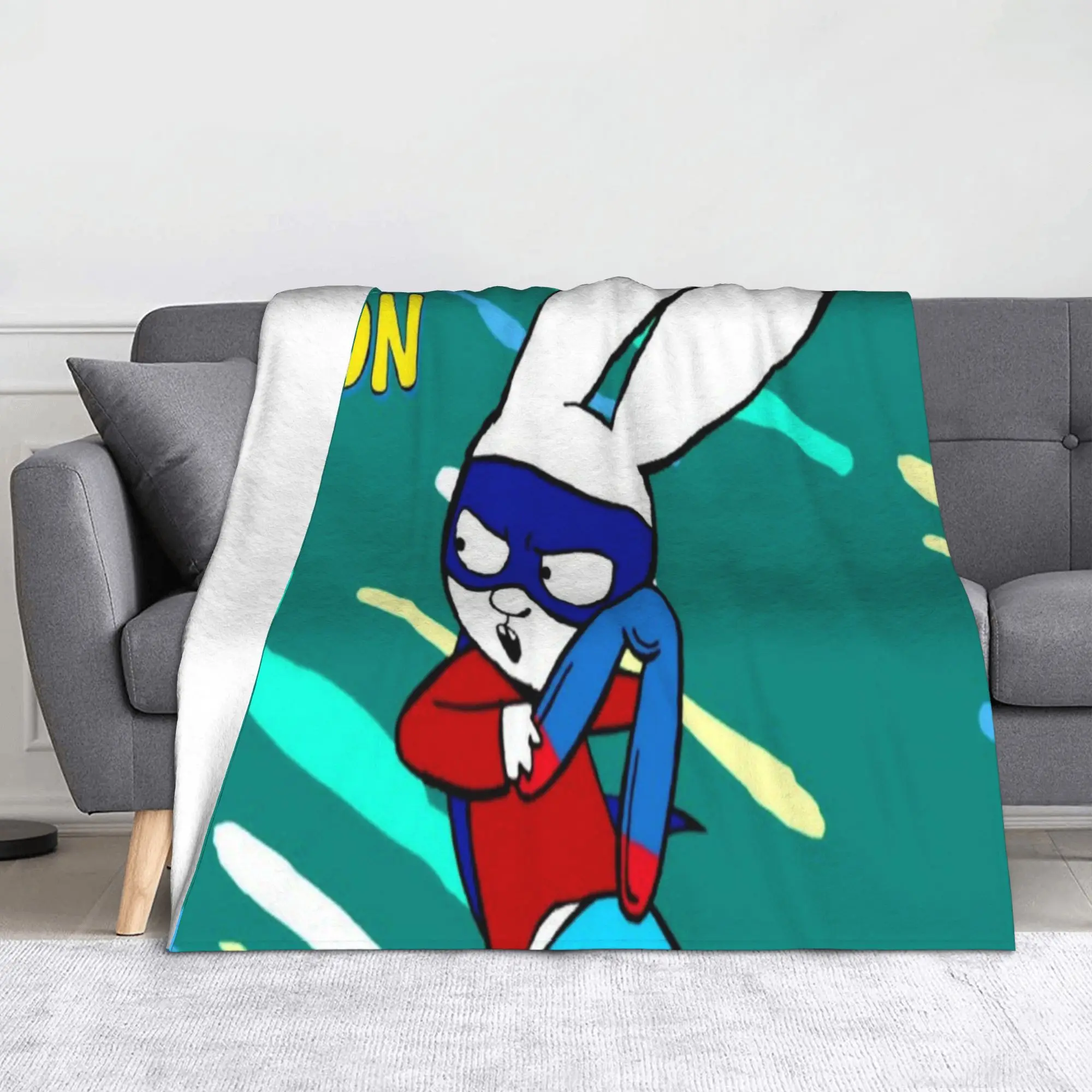Simon Super Rabbit Blanket Super Soft Warm  Throw Blankets for Couch 50x60 Inch Multi-size Bedspread
