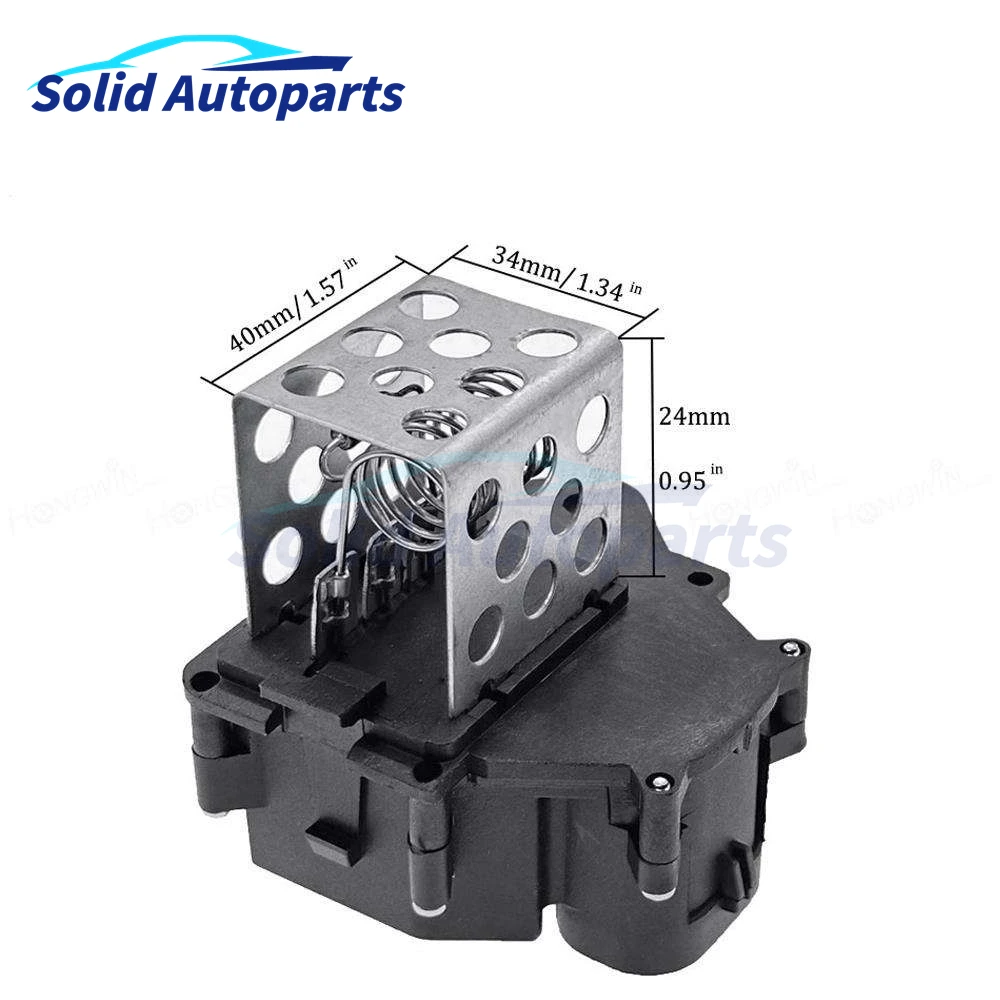 9649247680 Radiator Fan Blower Motor Resistance  9658508980 9673999880 For Peugeot Partner 107 206 307 Citroen C1 C4 Berlingo