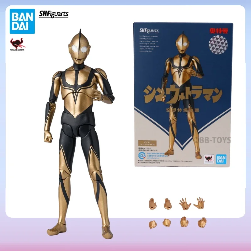 

In Stock Bandai S.H.Figuarts Ultraman Series SHF Zoffy Movable Anime Action Figure Toys Collectible Original Box Hobbie Finished