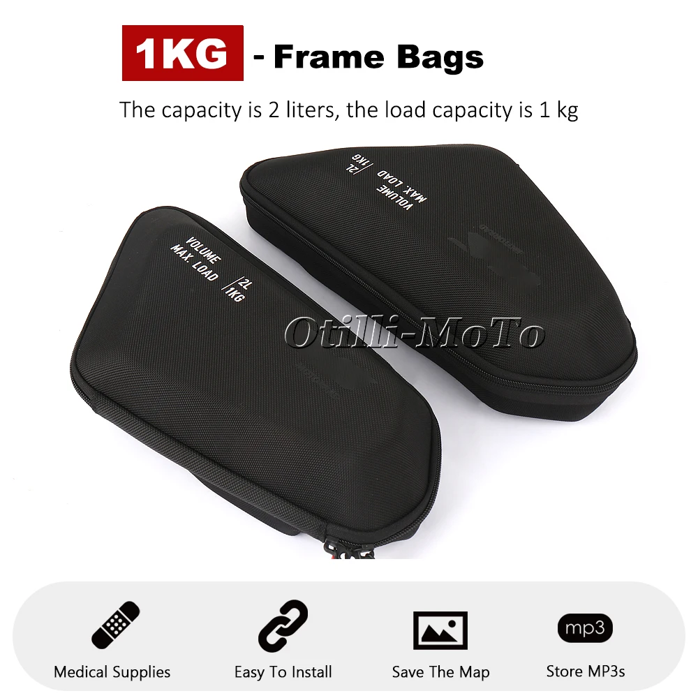 For BMW For R1300GS Adventure ADV Motorcycle Accessories Dedicated Multi-Functional Motorbike Travel Frame Bag Waterproof Bag