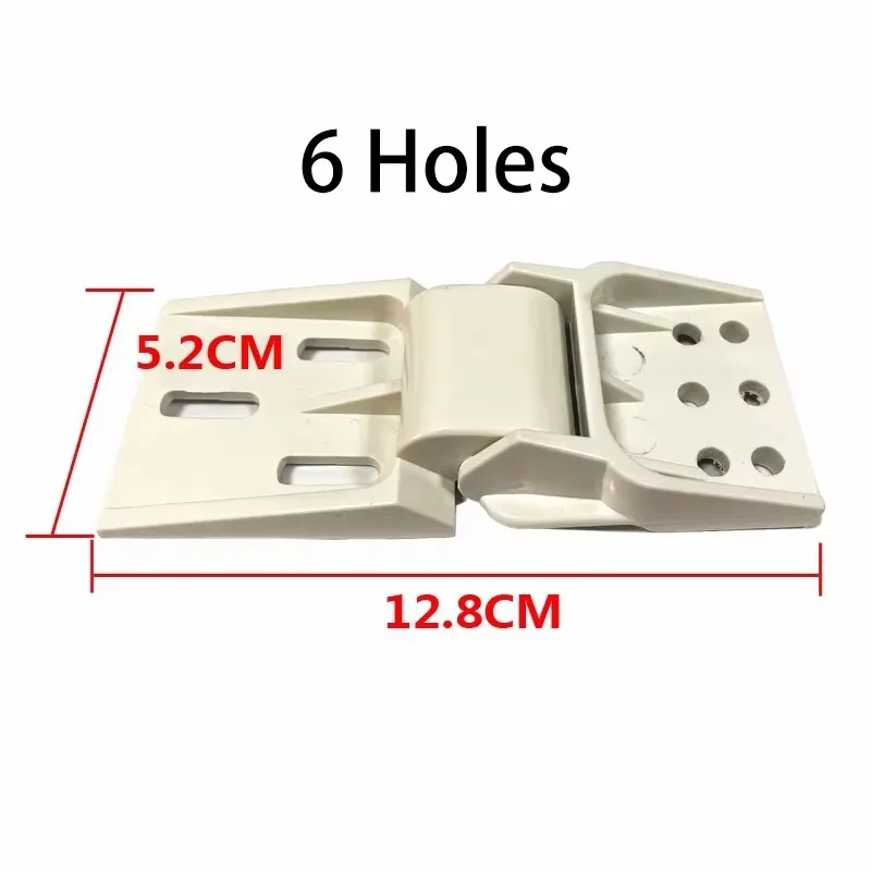 2PCS Refrigerator Small Counterbalance Chest Freezer Door Plastic Hinge 95°-110° Open