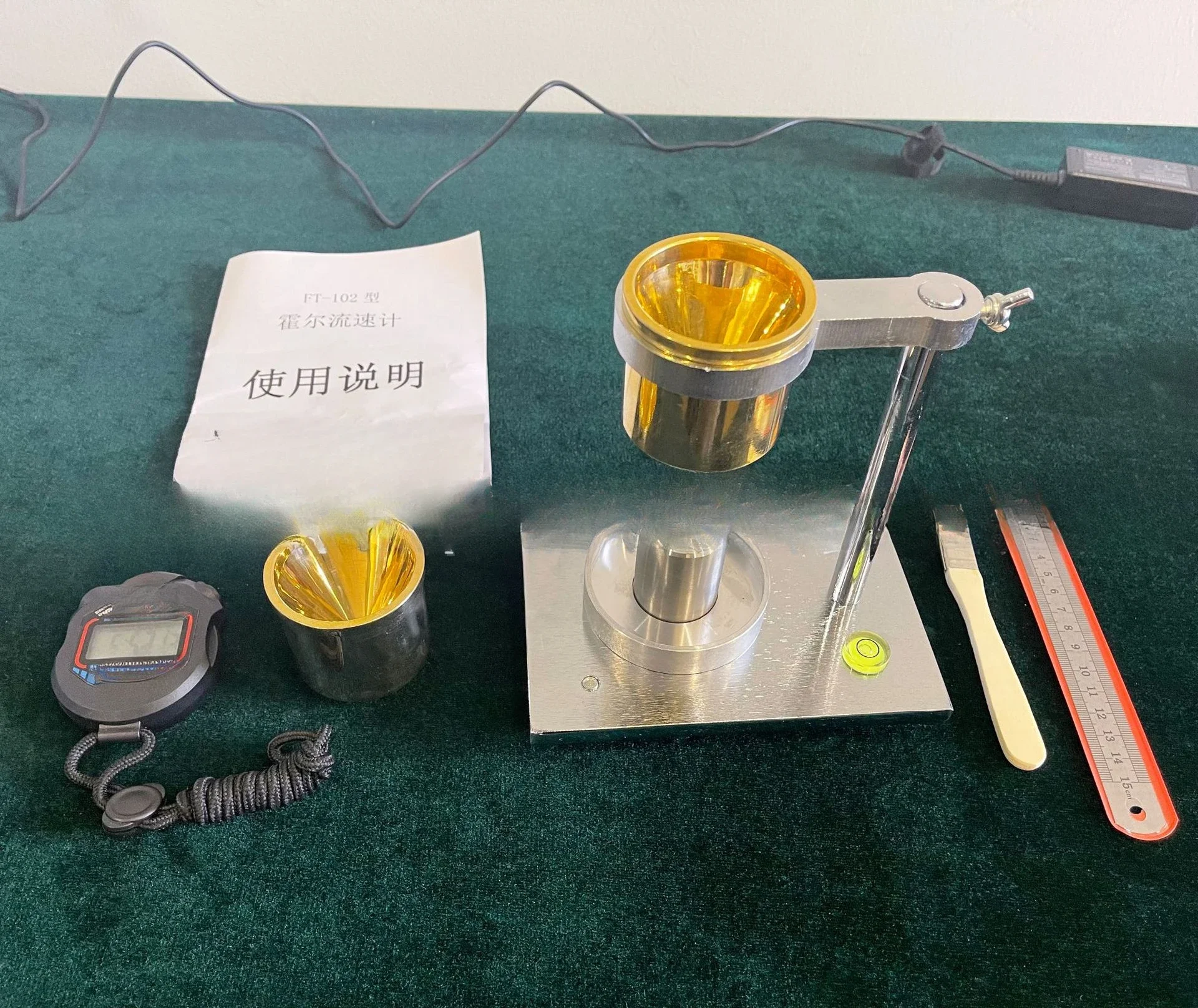 

FT-102 Metal Powder Loose Density Tester Hall Flowmeter