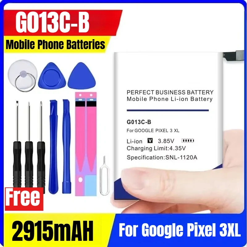 

G013C-B 2915mAH Mobile Phone Batteries for Google Pixel 3XL