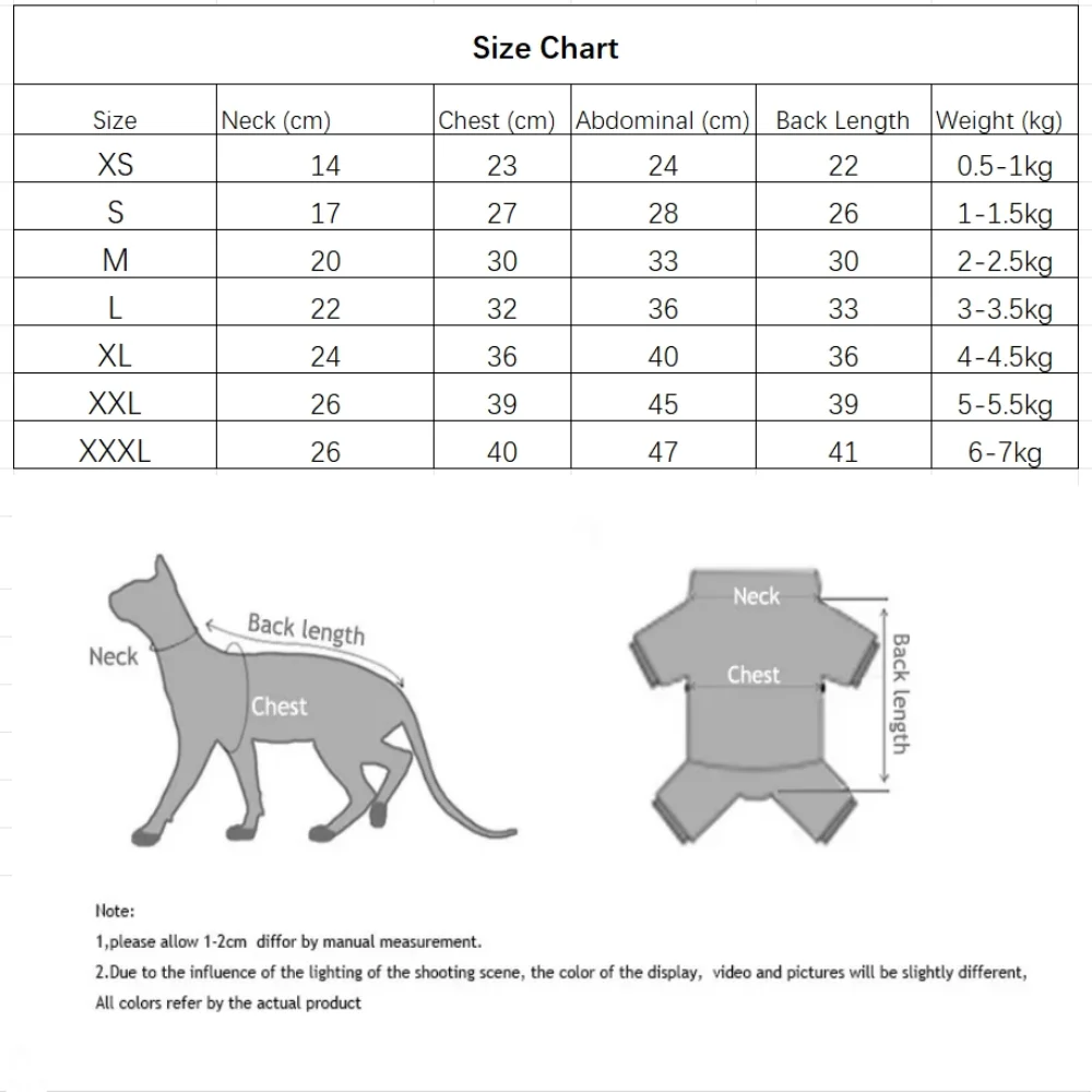 Blue Striped Short Sleeves T-shirt for Male Cats in Spring Cotton Sweet Summer Jumpsuit for Devon Rex Summer Vest for Sphynx Cat