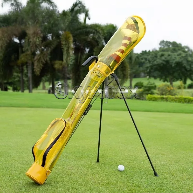 Lightweight Large Capacity Golf Club Storage Bag Wear Resistant For Outdoor Course Carrying Multiple Golf Accessories And Gear