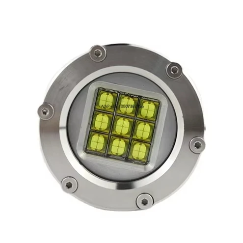 

100W 300m depth waterproof underwater robot with 10000 lumens Light Emitting Diode light Fishing Pool Lighting Accessories