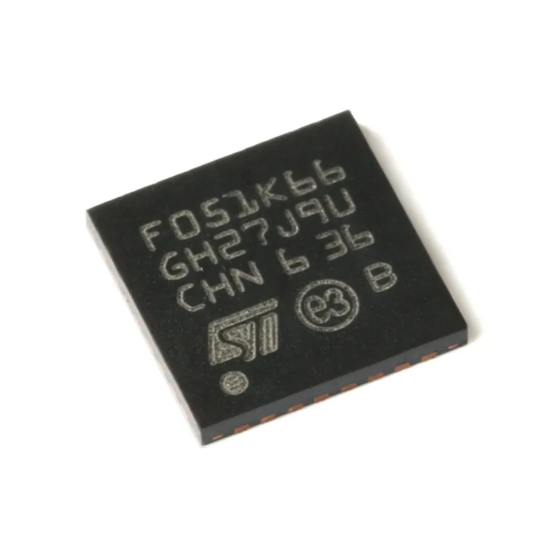 Genuine Original STM32F051K6U6, UFQFPN‑32 Package, ARM Cortex‑M0 Core 32‑Bit Microcontroller