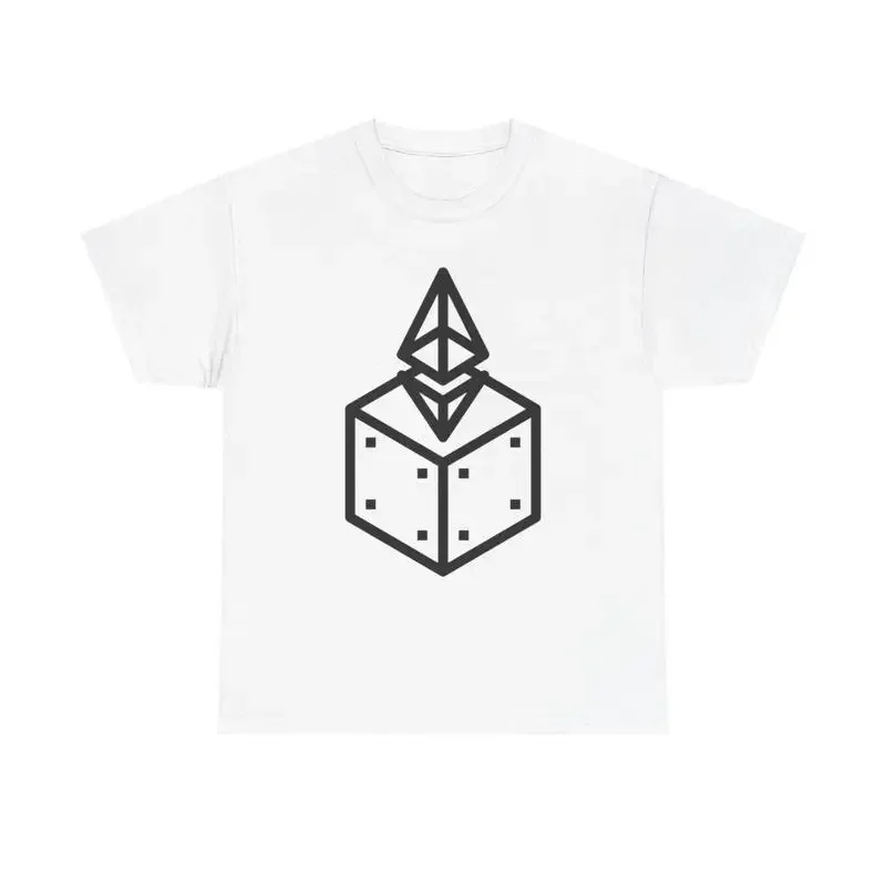 Ethereum Blockchain T Shirt eth crypto app ai bot digital minine machine robot