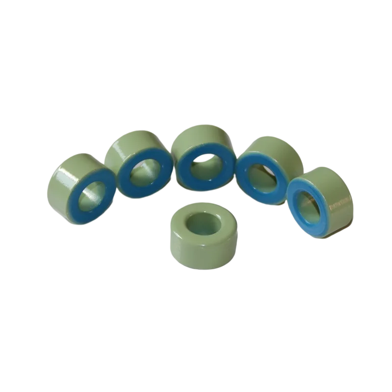 T106-52 Iron Ferrite Toroid Cores 27*14.5*11mm For Inductors Iron powder Core  Blue Green Ring