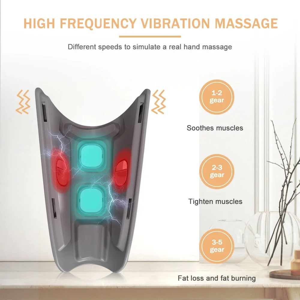 Electric Heating Calf Massager for Circulation Wireless Leg Massage Apparatus Hot Compress Beautify The Legs Vibration Massage