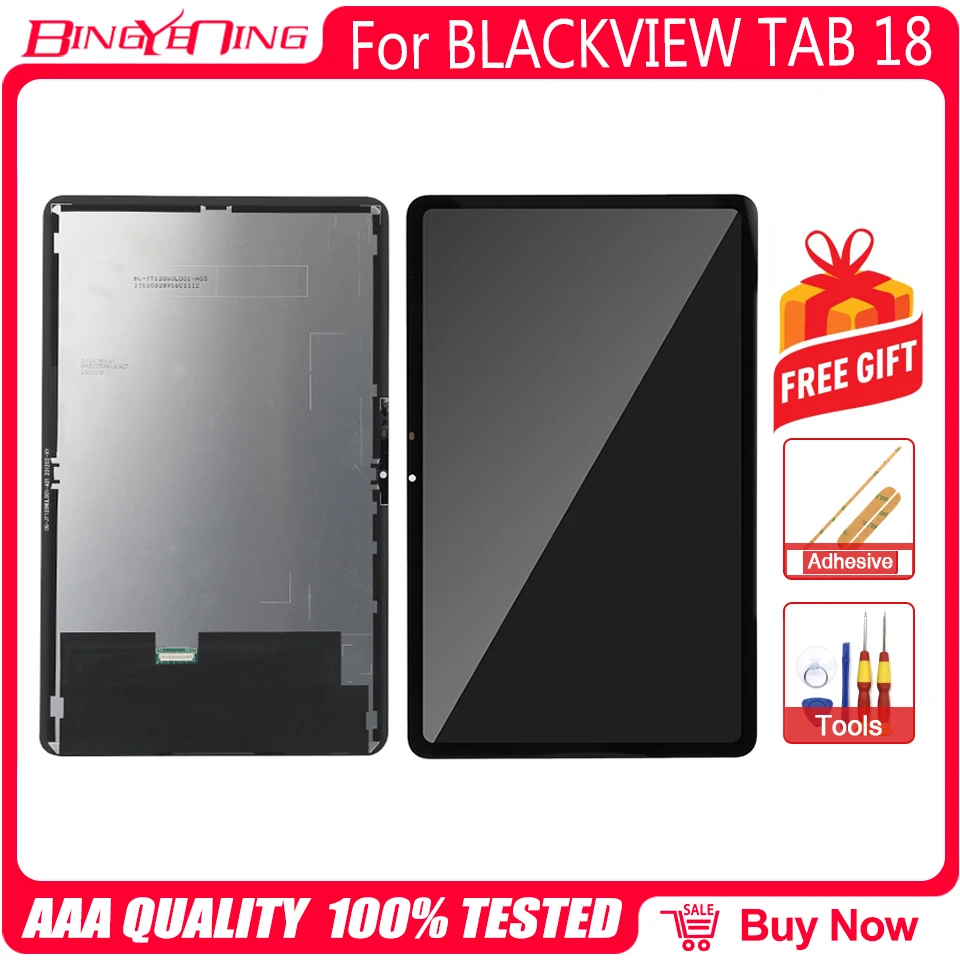Оригинальный для Blackview TAB 18 PAD 5 Tab 30 WIFI Tab 50, детский ЖК-дисплей и сенсорный экран, дигитайзер, модуль дисплея, замена