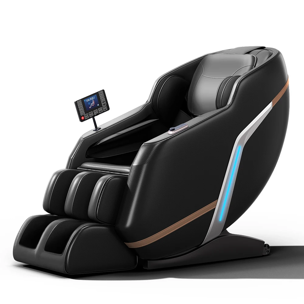 

2024 GUOHENG Leather Shiatsu Recliner Massager Chair Electric Luxury 8d Zero Gravity Full Body Massage Chair