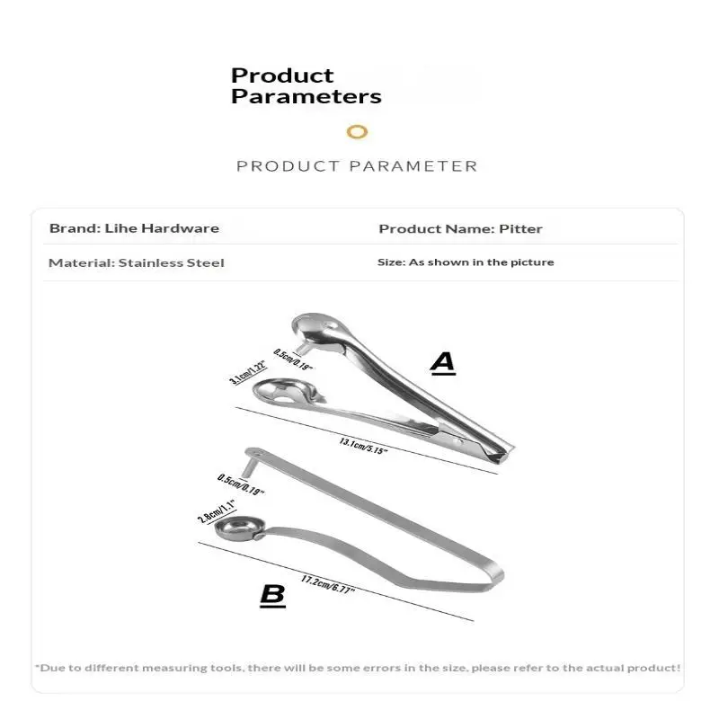 Stainless Steel Cherry Pitter Quick Pitting Suitable For Home And Outdoor Use.