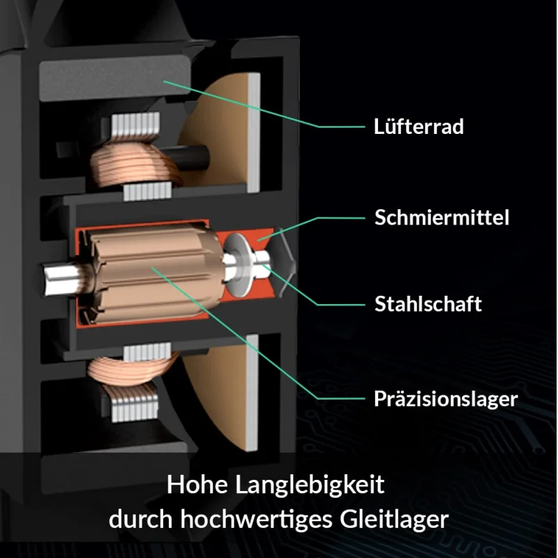 مروحة ARCTIC P12 Slim PWM PST 120 مم مع تقنية مشاركة PWM (PST)، تحسين الضغط، هادئة، رفيعة جدًا، 300–2100 دورة في الدقيقة