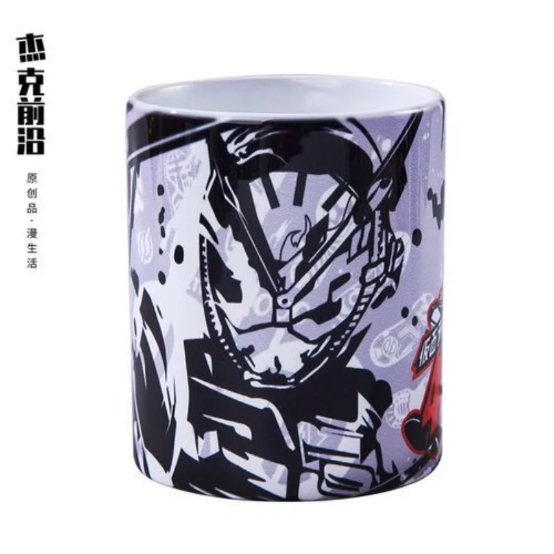 Kamen Rider Animation Peripheral Kuuga Ryuki Zi-o Decade Build Mug Creative Ceramic Water Cup Birthday Holiday Gift Wholesale