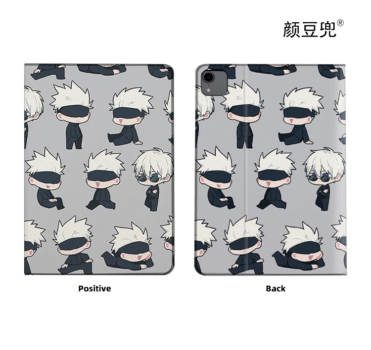 Gojo Satoru Anime Jujutsu Kaisen Case For iPad 10.2 7th 8th 10th Air 4 5 Mini 5 6 Case Luxury Silicone For iPad Air 4 iPad Pro11