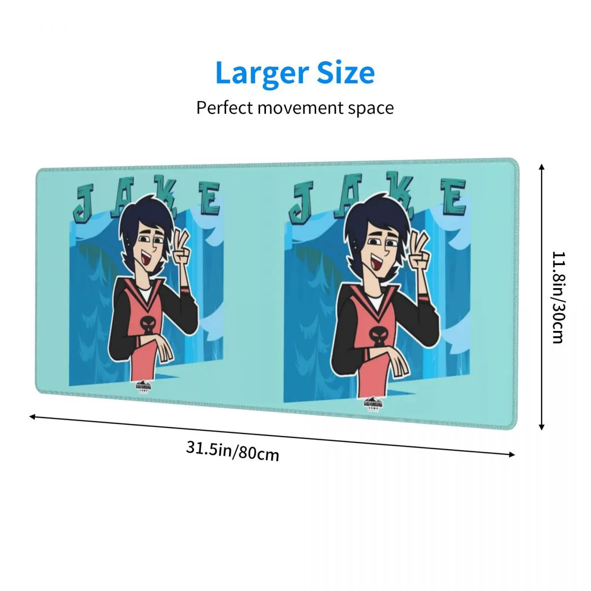 Adventure Camp Jake Large Mouse Pad Computer Keyboard Mouse Mat Gamer PC Laptop Desk Mat Office Accessories Table Mats