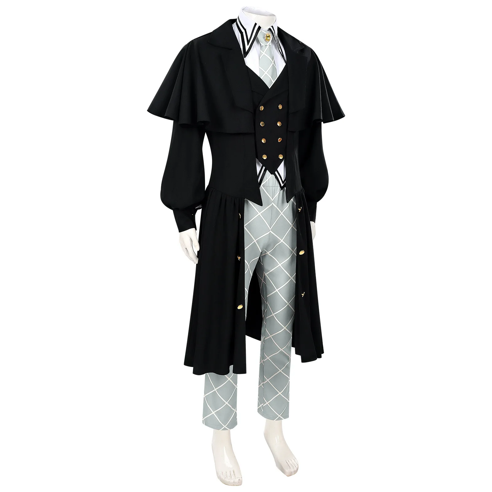 الهوية V Explorer Undertaker زي لعبة شخصية HalloweenPrisoner's Café Collaboration with Explorer Undertaker and Mort #4