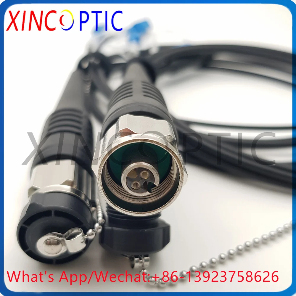 Cable De Conexión De Fibra Óptica Blindado Tpu 2C, Sm, 2 Fibras, G657A1, 4.5Mm, 1M 1.5M 2M, Conector Redondo (Macho) Odc A Sc/Fc/Lc/St — -9%, 5.55€ Coupon, from 49.99€ – 9% descuento – €49.99