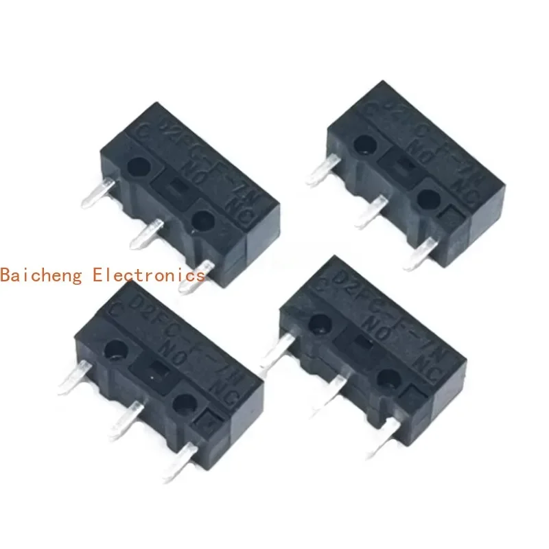 10PCS General purpose mouse button D2FC-F-7N micro switch for Microsoft Razer Sairui maintenance, with 3 million cycles