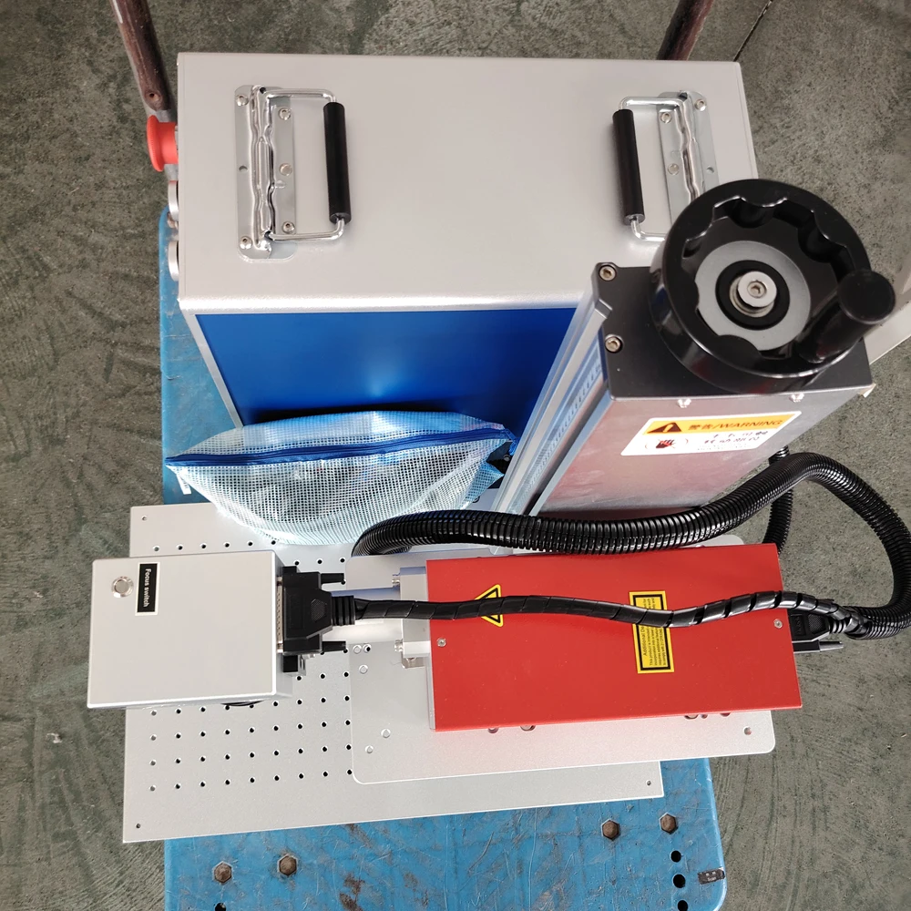 3W 5W 10W 15W UV Split Type Mini Portable Laser Engraving Machine Laser Marking Machine for Metal Barcode