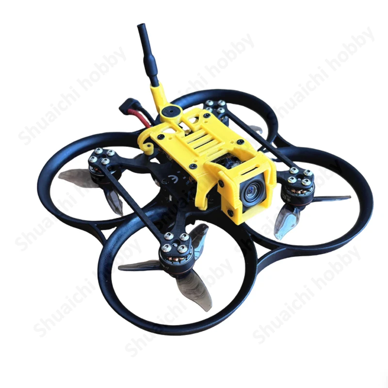 1Set For DJI O4 Air Unit Shock Absorbing Bracket Lightweight Hollowed Out Fixing Support Accessories for PAVO 20 RC Racing Drone