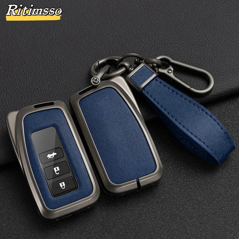 Metal Car Remote Key Case Shell Cover Fob For Lexus NX IS RX ES GX LX LS UX GS 200 260 300 350 NX200 NX300 RX350 ES300 Keyless