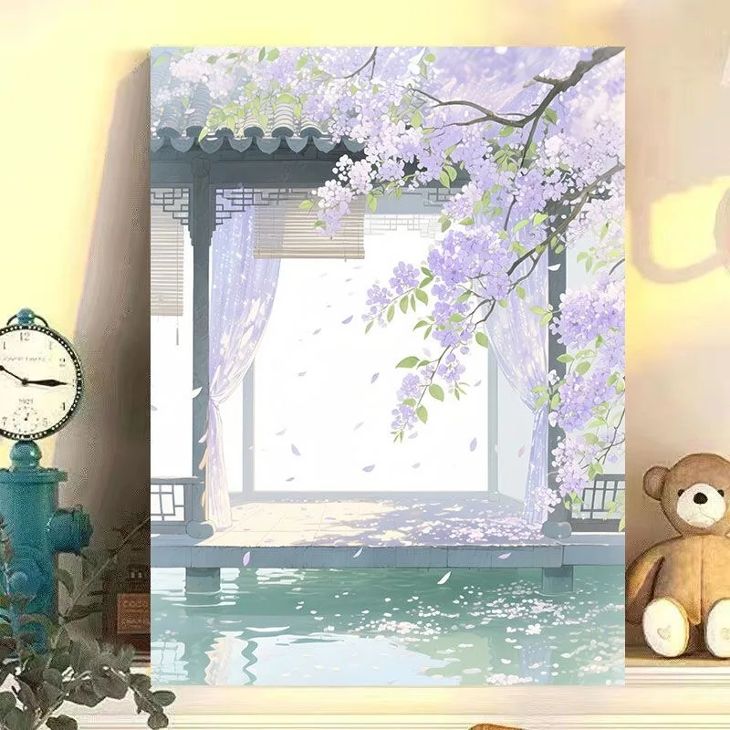 

A-0051 Canyon Desert Oil Painting, American Southwest Landscape, Bold Colors