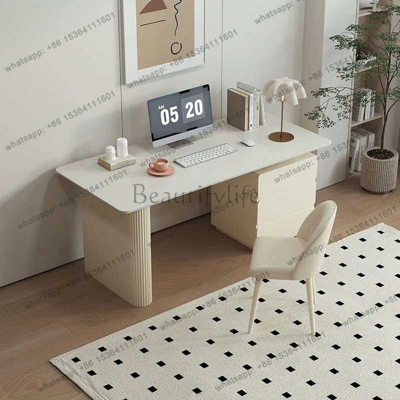 Design Reception Office Desk Modern Computer Decoration Drawer Storage Office Desk Aesthetic Display Scrivania Trendy Furniture 3