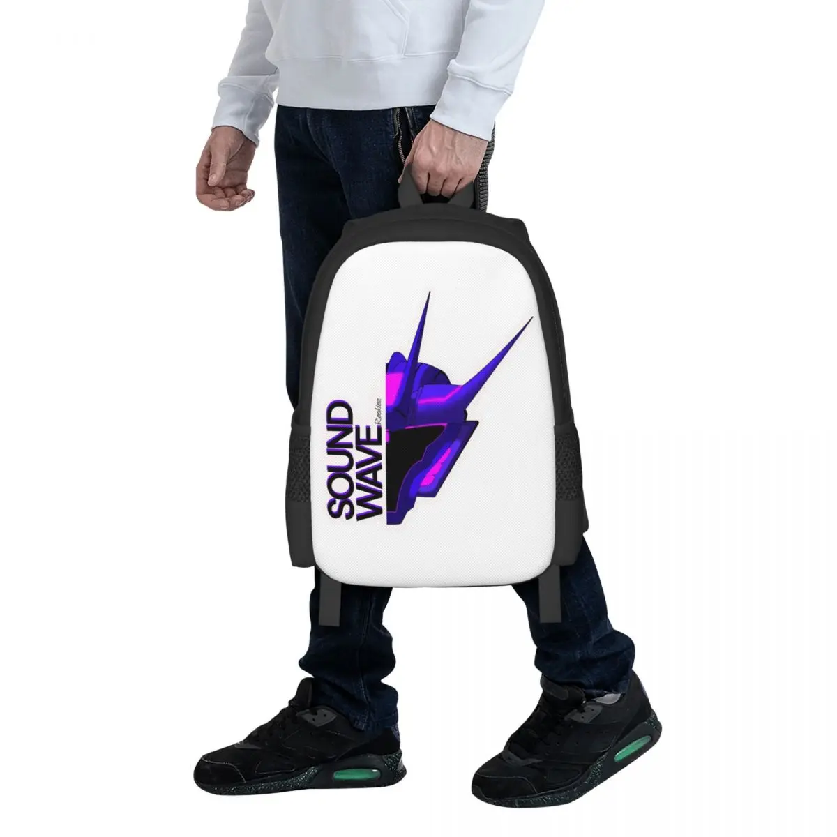 

TFP Soundwave Student Backpack School Bag Hiking Travel Daypack for Boys Girls Fashion Bookbag Shoulder Bags