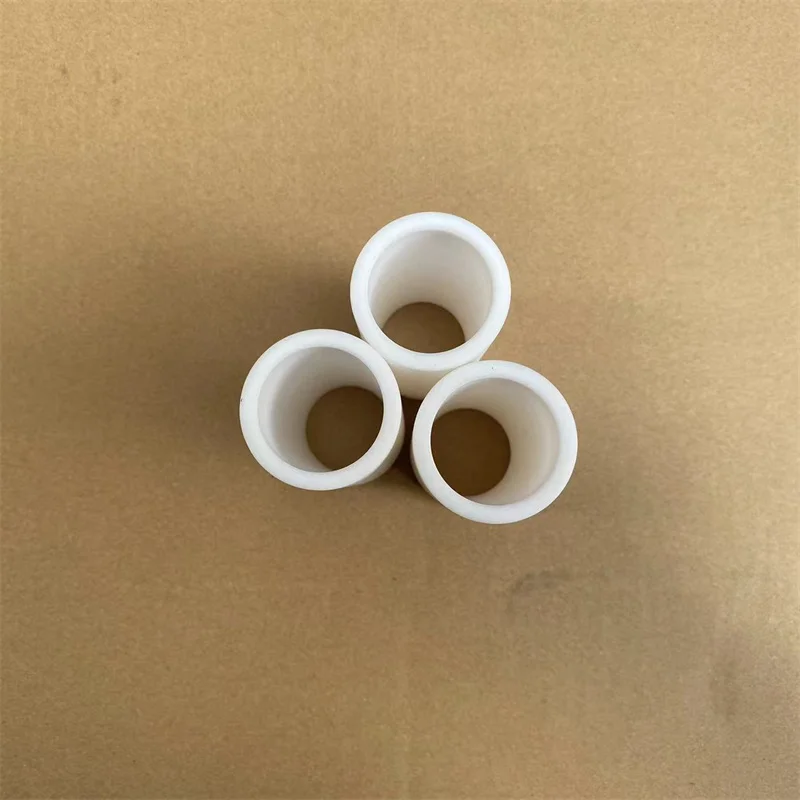 White Polytetrafluoroethylene Big Size Length 10CM Ptfe Rod Hollow O Ring