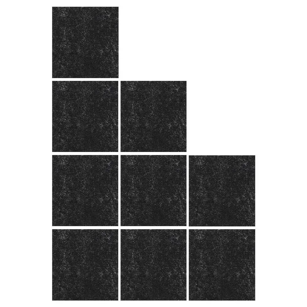 

9 Pcs Activated Carbon Filter Pad for Pet Litter Box Odor Strong Adsorption Suitable Dome Cat Litter Boxes Various