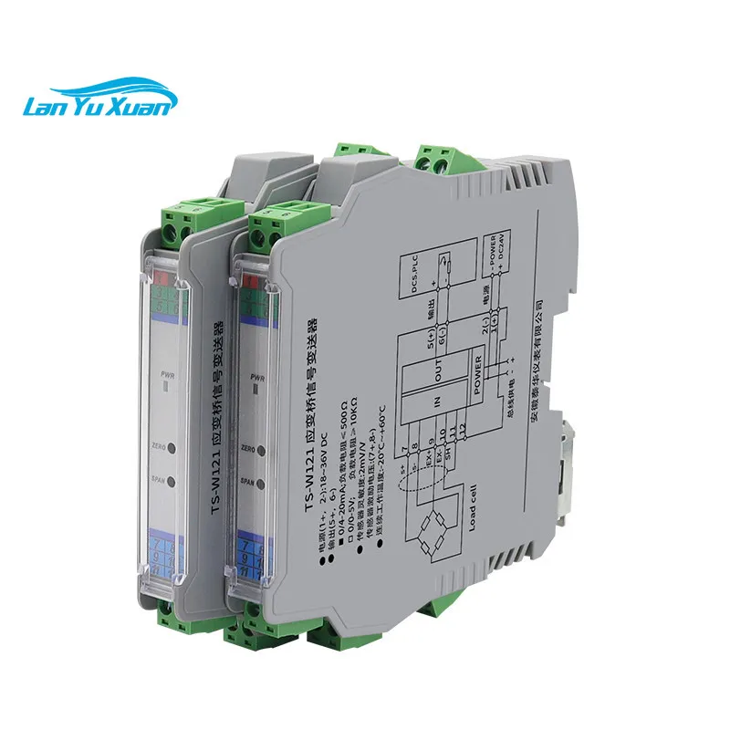 Precision Weighing Transmitter Tension Compression Gravity Strain-Gauge Bridge mV Signal Amplifier 420 MA/10 V Outputs