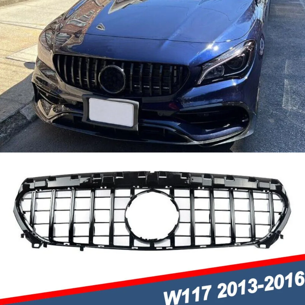 

Решетка переднего бампера Black GT для Mercedes-Benz W117 C117 CLA250 2013-2016, США