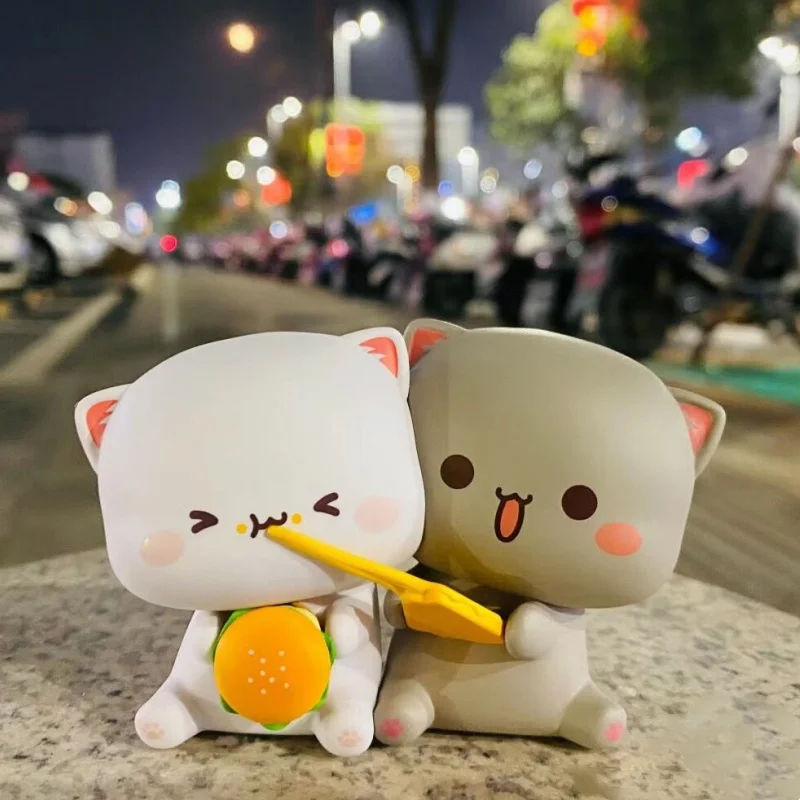 Love Is Like a Peach Series Mitao Cat 4 Blind Box Toys Figures Action Sorpresa Mystery Box Surprise Model Birthday Gift Girls