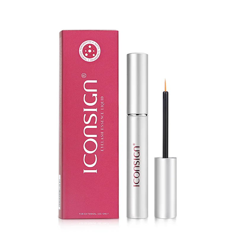 New ICONSIGN 7 Days Fast Eyelash Growth Serum Liquid Lash Enhancer Natural Treatments Eyelash Serum Lash Eyebrow Growth Longer