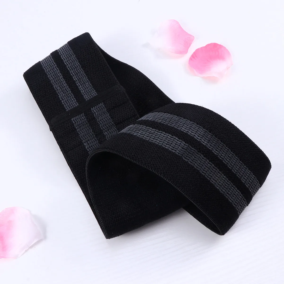 Resistance Hip Band for Glutes Thighs Legs Squats Hip Thrusts Abduction Adduction Leg Press Kickbacks Physical Therapy S Black