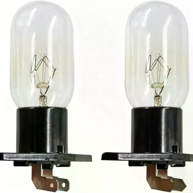 Microwave Oven Light Bulb 230V 20W 48mm Plug High Heat Resistance For Home Microwave Replacement