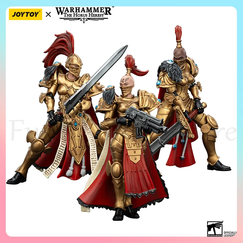 JOY TOY Warhammer The Horus Heresy Figures Sisters of Silence White Falcons Vigilator Cadre Vigilator Mistress Action Figure