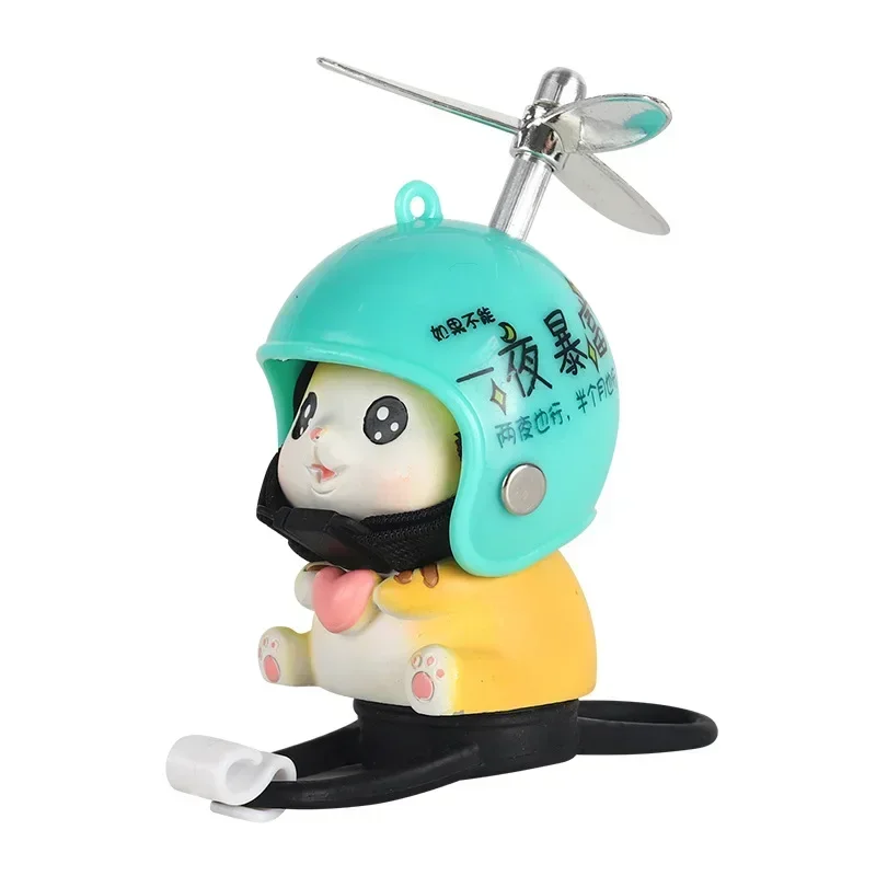 1PC Cute Kitten Bike Handlebar Decor Resin Plush Ornament for Electric Bike Motorcycle Scooter MTB Adorable Cycling Accessory