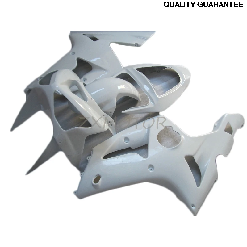 

New ABS Fairings kits 100% Fit For 2003 2004 Kawasaki ZX6R Pearl White Plastic fairing ZX6R 03 04 Bodywork HJ92